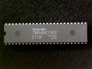 TMP68HC11A0P - Toshiba Microcontroller 68HC11 (DIP-48) GENUINE - Picture 1 of 1