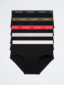 Calvin Klein Cotton Classics 5 Packs Brief Black Bodies 2XL - Picture 1 of 1