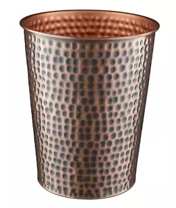 Wastebasket and Trash Can for Home Office & Bedroom - Decorative Wastebasket, - Picture 1 of 12