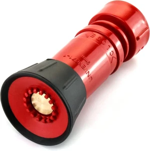 Fire Hose Nozzle, 1" Heavy Duty NPSH/NPT Thermoplastic Constant Flow Fog Nozzle, - Picture 1 of 12
