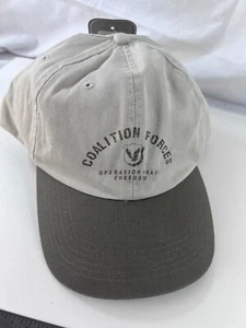 NEW Operation Iraqi Freedom Coalition Forces Strapback Baseball Cap Hat Task For - Picture 1 of 13