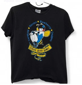 STINGIN' DERBY DAMES T-SHIRT, GRÖSSE M, BRUSTUMFANG 37", LÄNGE 23" *UNFERTIGER SAUM* - Bild 1 von 2