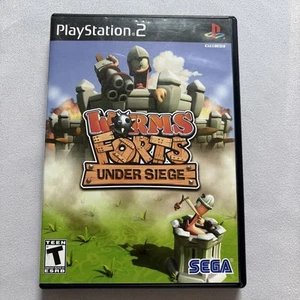 Worms Forts: Under Siege (Sony PlayStation 2, 2005) - Picture 1 of 4