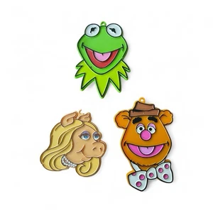 VTG Hallmark Muppets Cookie Cutters Set Of 3 Fozzie Kermit Miss Piggy 11 - Picture 1 of 2