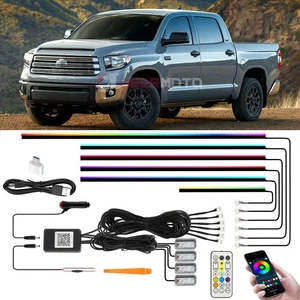 For Toyota Tundra 10 in 1 Car Interior LED Ambient Neon Light Atmosphere Lights - Bild 1 von 13