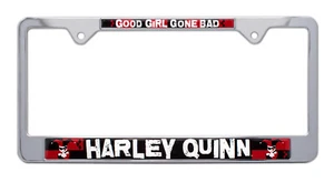 Harley Quinn - DC Comics Chrome License Plate Frame - Bild 1 von 1