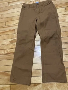 BOYS CARHARTT CARPENTERS PANTS SIZE 12 BRONZE COLOR - Picture 1 of 8