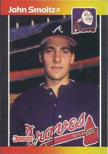 Tarjeta de novato Donruss 1989 béisbol John Smoltz Atlanta Braves #642 - Imagen 1 de 1