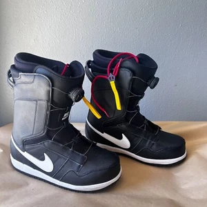 Nike Vapen X Boa Mens Snowboard Boots Size 12 Black/White snowboard gear - Picture 1 of 16