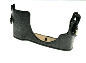 Genuine Olympus CS-45B Black Bottom Half Case Jacket for PEN E-PL9, E-PL8, E-PL7 - Picture 1 of 5