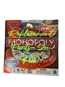 Monopoly Cars 2 Replacement Parts Pieces You Pick!!