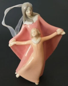 Hallmark Keepsake Ornament “AN ANGEL'S TOUCH” Pink Porcelain Angel 2004 - Picture 1 of 7