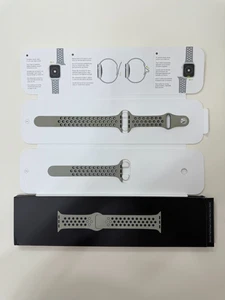 Genuine Apple Watch Spruce Fog-Vintage Lichen Band (S/M/L) 42mm 44mm 45mm 49MM - Photo 1 sur 9