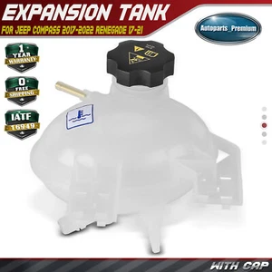 Coolant Expansion Tank Reservoir for Jeep Compass 2017-2022 Renegade 2017-2021 - Picture 1 of 10