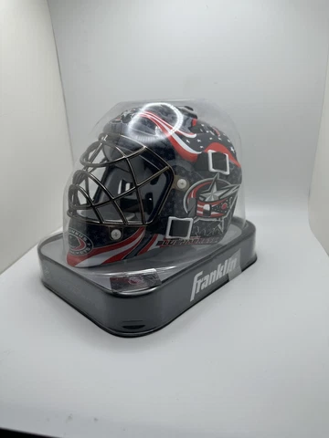 NHL Columbus Blue Jackets Franklin Sports Replica Mini Goalie Mask Cover