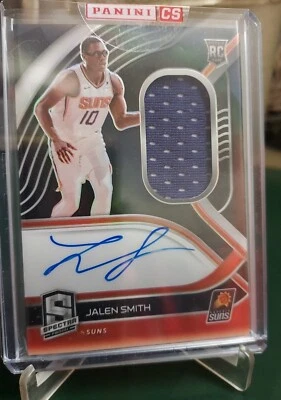 2020-21 Panini Spectra Jalen Smith Phoenix Suns SP Rookie Auto Relic #101/149 - Image 1 of 4