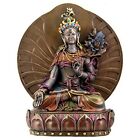 White Tara Compassion Bodhisattva On Meditative Alter Buddhism Statue Figurine