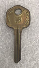 Vintage brass  Curtis Bulldog Logo Key KW2 Lock Locksmith Blank NOS
