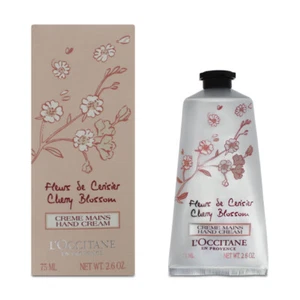 L'Occitane Hand Cream Cherry Blossom 75ml Moisturising Lotion Shea Butter - NEW - Picture 1 of 2