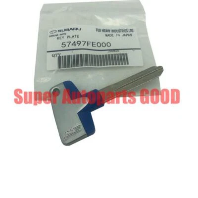 OEM Subaru STI Logo Titanio Llave en Blanco Forester Impreza Legacy WRX BAJA Foto 1 de 2