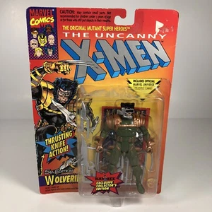 ToyBiz X-Men Wolverine 5th Thrusting Knife Action Figure Green 1996 (SEALED) - Picture 1 of 8