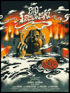 The Big Lebowski by Maarten Donders Poster Mondo Print XX/190 - IN HAND - Picture 1 of 1
