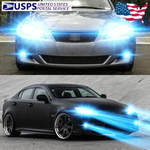 Faros antiniebla altos/bajos GL para Lexus IS250 IS350 2006-2010 6X 8000K LED - Imagen 1 de 12
