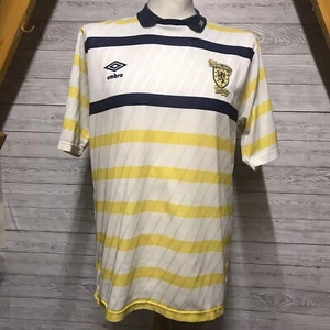 Scotland Away Official Original Football Shirt Season 1988/1990 Size Medium - Picture 1 of 14