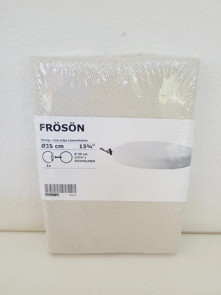 IKEA Froson Cover for chair pad outdoor beige 13 3/4 " 503.917.46 Duvholmen