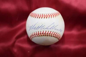 Matt Williams Autographed National League ONL Signed Baseball - Picture 1 of 1