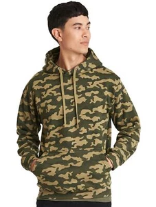 Sudadera con capucha camuflada con estampado de camuflaje para hombre Sudadera con capucha Prenda para el torso AWDis - Imagen 1 de 10