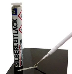 Leitsilber, Leitlack, Silberleitlack, Silberlack, Reparatur, 3 Gramm - Bild 1 von 1