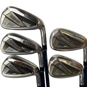 TaylorMade SIM2 MAX Iron set 6-9,P 5Clubs TENSEI BLUE TM60 Flex S RH Used JAPAN - Picture 1 of 9