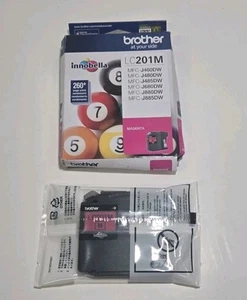 Cartuccia di inchiostro originale Brother LC201M magenta resa standard NUOVA - Foto 1 di 1
