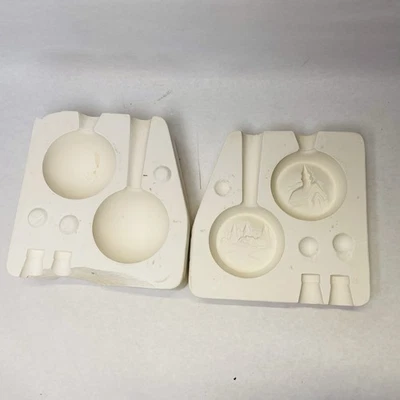 Duncan Ceramic Products 208B Adornos de nostalgia #1 Molde de fundición antideslizante 2 piezas Foto 1 de 4