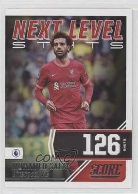 2021-22 Panini Score Premier League Next Level Stats Mohamed Salah #7 - Image 1 of 2