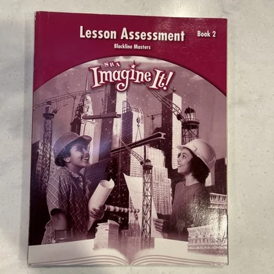 SRA Imagine It Lesson Assessment Blackline Masters Book 2 Grade 6 - Image 1 of 4
