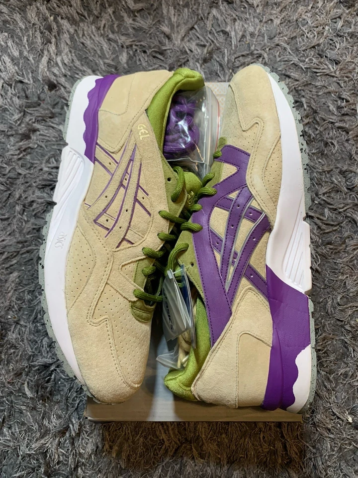 Size 12 ASICS Concepts x Gel Lyte 5 Pistachio Grey Green Suede H43JK-1717 New - Image 1 of 4