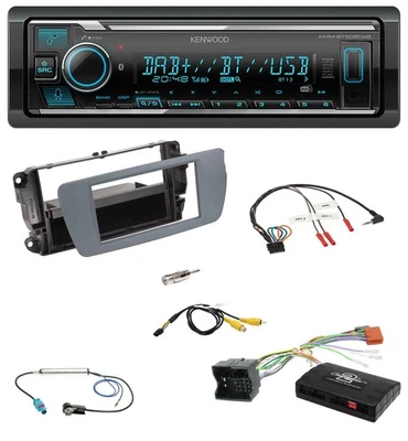 Kenwood Bluetooth Lenkrad DAB USB Autoradio für Seat Ibiza 2008-2015 conemaragra - Bild 1 von 4