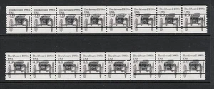 SCOTT#2124a, 4.9c, PNC5, PLT.#1 & 2, DOUBLE BAR BREAK ROW 2. NH. - Picture 1 of 3
