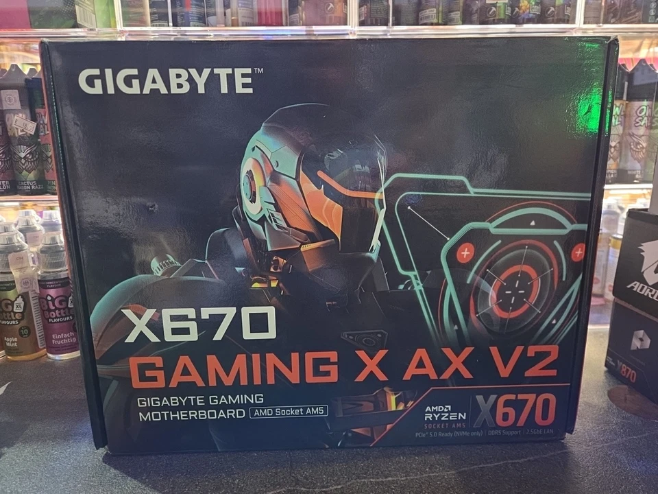 GIGABYTE X670 Gaming X AX V2 Sockel AM5 DDR5 ATX Mainboard - Bild 1 von 1