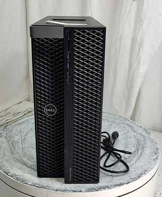 DELL PRECISION 5820 TOWER Server INTEL XEON W-2123 8GB 512GB P2000 SEE NOTES - Image 1 of 4