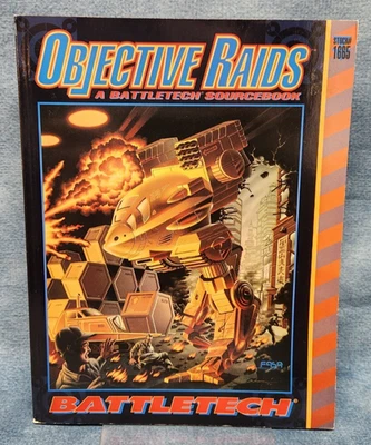 Battletech: Objective Raids, A Battletech Sourcebook, FASA 1665 [1992] - Image 1 of 4