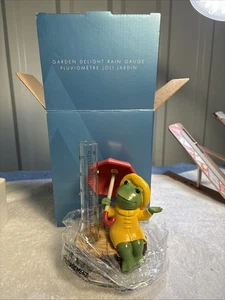 Avon Garden Delight Frog Rain Gauge - Picture 1 of 5