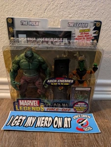 Archienemigos cara a cara de Marvel Legends 2006 Hulk y el líder (variante) - Imagen 1 de 5