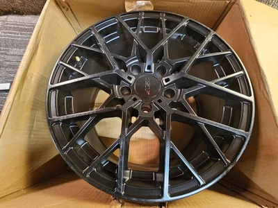 (QTY 1) TSW Sebring Matte Black Y-Spoke Wheel Rim 18x8.5 5x114.3 20mm - Image 1 of 4