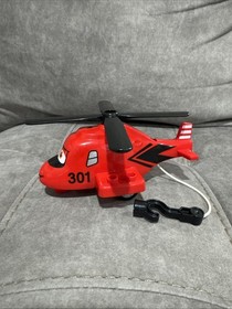 Lego Duplo Red Fire & Rescue Helicopter Blade Ranger #10538 Disney Complete