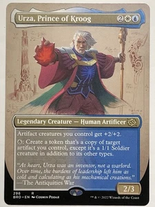 MTG TCG - Urza, Prince of Kroog 296 Borderless BRO - NM (Free Shipping $5+) - Picture 1 of 2