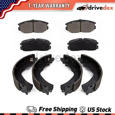 Pastillas de freno delanteras traseras y zapatas para Dodge Colt_DV 1993 1994 Foto 1 de 4