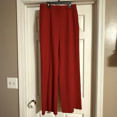 Body by Victoria The Stella Fit Dress Pants Size 4 Red Victoria's Secret - Image 1 of 4